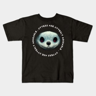 Otters Are Otterly Adorable Kids T-Shirt